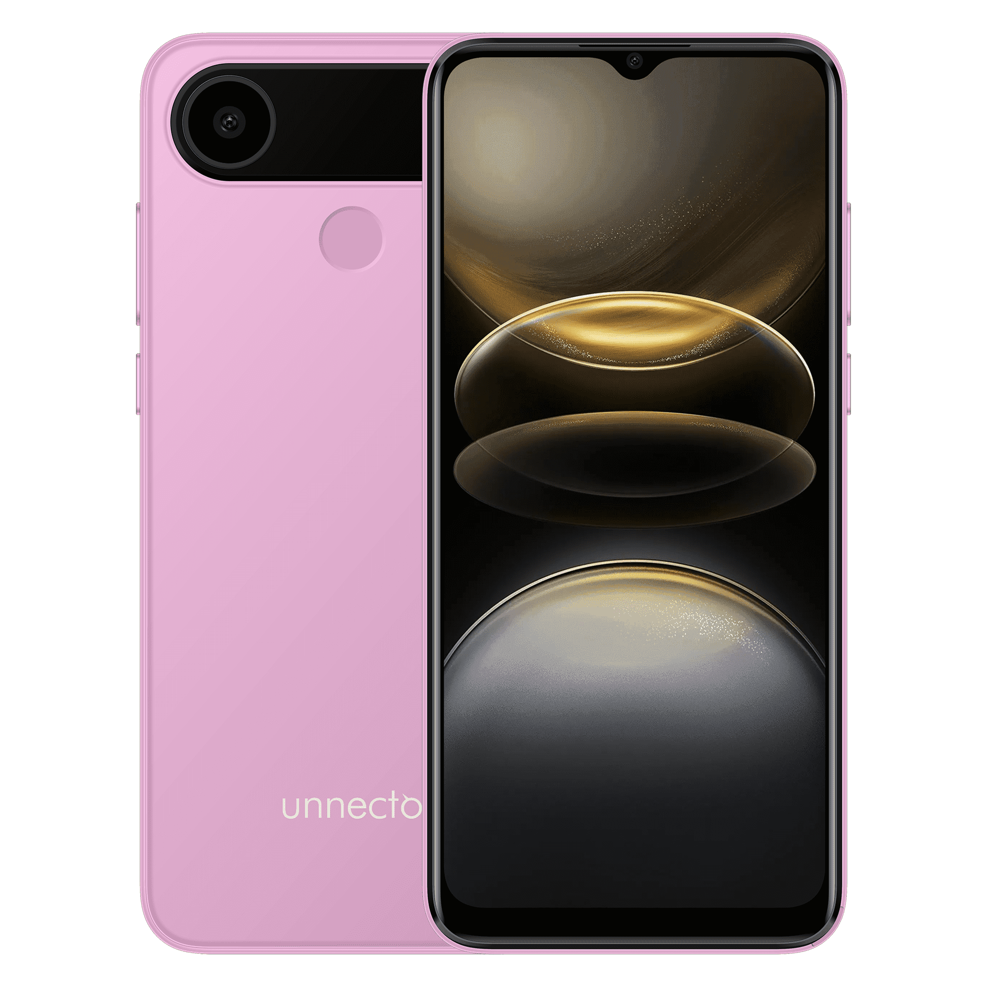 Unnecto Eco One (Unlocked) 128GB GSM Android Smartphone with Case, US Warranty - Pink