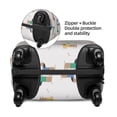 thumbnail image 3 of Goofa Dachshund Dog Puppy Pattern Luggage Covers For Suitcase,Suitcase Cover Protector Fit 18-32 Inch Luggage-Medium, 3 of 9