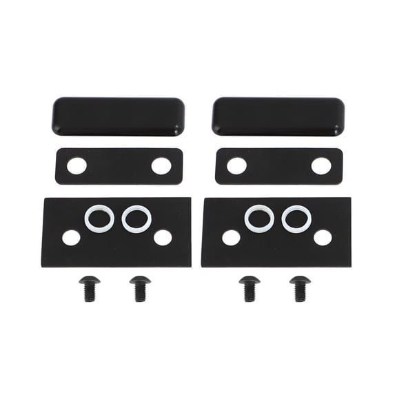 IronLane 14PCS Rear Glass Door Hinge Nut Plate Repair Kit for Snugtop Camper Shell 1973 , Replacement Mounting Hardware Set