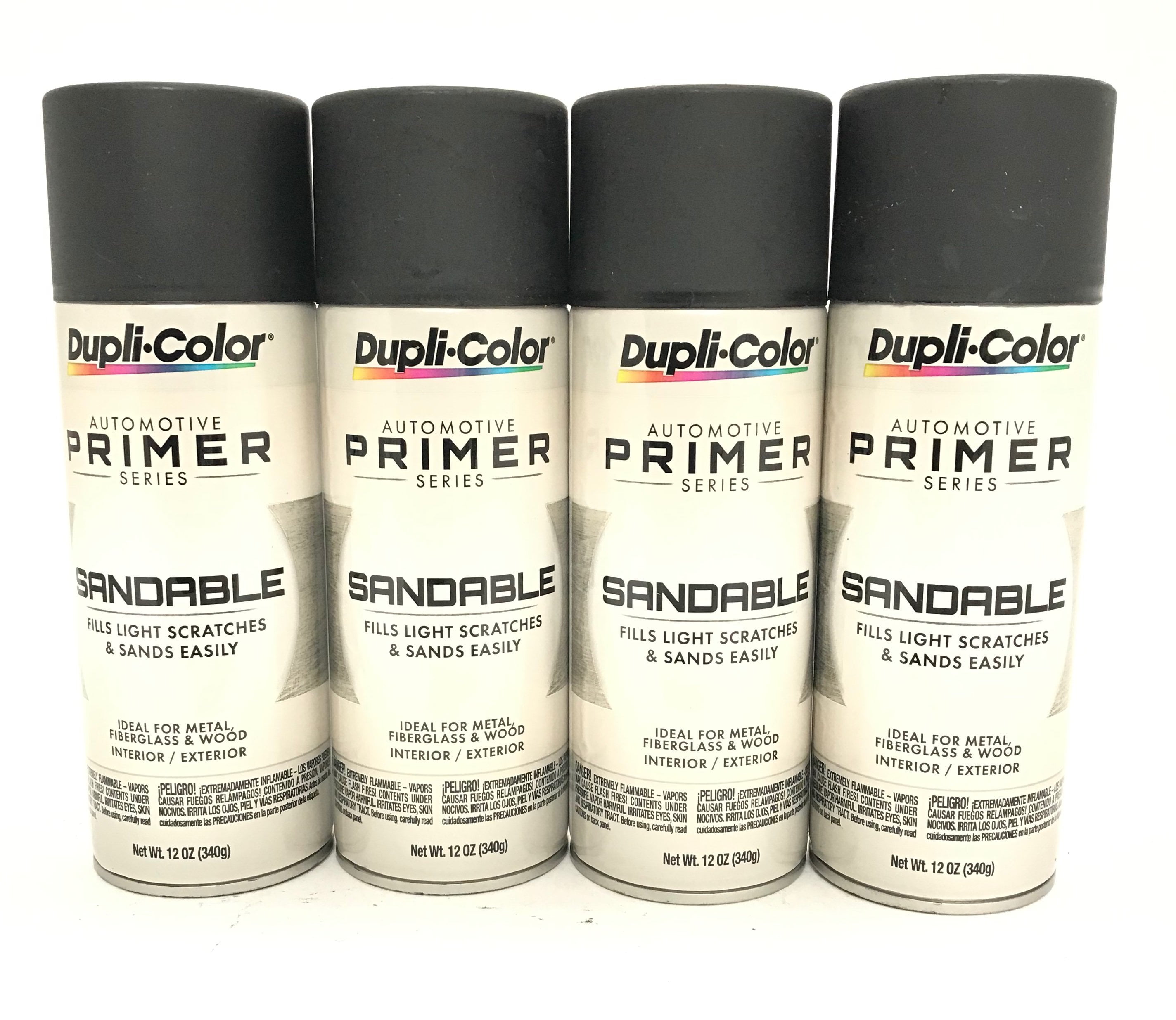 Duplicolor DAP16984 PACK BLACK HOT ROD Sandable AllPurpose Primer