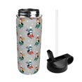 thumbnail image 2 of Yiaed Skiing penguin Print Water Bottle with Straw Lid, Stainless Steel Double Wall Insulated Water Bottle | Leak-Proof and Spill-Proof Water Bottle, 2 of 8