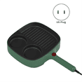 thumbnail image 2 of 3 in 1 Electric Omelette Pan Barbecue Pan Electric Cooker Multifunction Non-Stick Hotpot Food Steamer US Plug A, 2 of 8