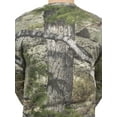 thumbnail image 5 of Mossy Oak Mountain Country Men's Long Sleeve Scent Control Hunting Camouflage Tee Shirt, 5 of 5