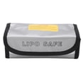 thumbnail image 1 of Battery Safe Bag, Heat Resistant Battery Bag Fire Resistant Fibre  For Aircraft Batteries, 1 of 8
