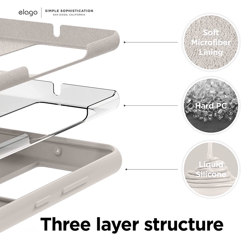 elago Hybrid Case for Galaxy S22 Ultra [Clear]