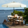 thumbnail image 6 of MASTERCANOPY 7.5ft Patio Market Umbrella with Valance, Tilt and Crank, Light Beige, 6 of 7