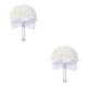 thumbnail image 4 of Sonducket Impresionante ramo de novia - Materiales de bajo mantenimiento Flores Ramo de novia Decoración de boda Cinta blanca pura Cinta blanca pura 2piezas, 4 of 6