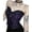 Light Purple, variant on FEOYA Goth Crop Top for Women Girls Gothic Tank Top Velvet Cami Crop Tops Y2k Camisole Tops Lace Punk Spaghetti Strap Top Purple without Cuffs Necklaces S