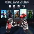 thumbnail image 4 of Wireless Controller for P4, Gaming Controller Compatible with P4/Slim/Pro/PC Support Dual Motors & 6-Axis Motion Control, 4 of 5