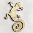 thumbnail image 3 of 10pcs Wooden Easter DIY Rabbit Frangipani Beetle Snail Owl Gecko Butterfly Small Pendant Ornament, 3 of 8