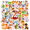 1A, variant on 35pcs-50pcs Cute Animal Stickers Fun Cartoon Decals Playful Kids Stickers for Phone Laptops Suitcase
