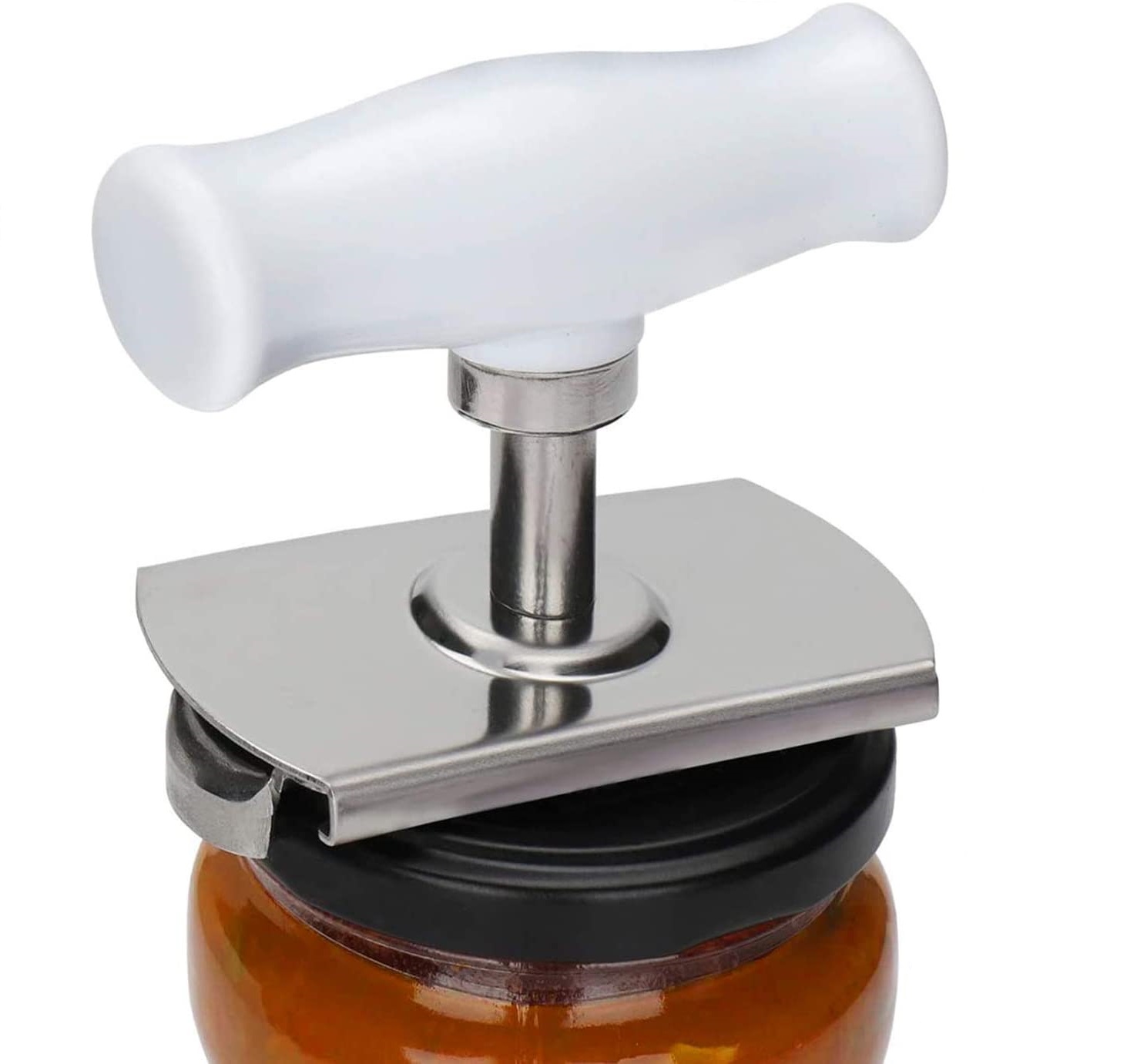 Jar Opener Arthritis Can Opener, Stainless Steel Power Saved Opener Free Size Adjustable Screw