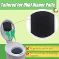 thumbnail image 3 of Diaper Pail Deodorizers Activated Charcoal Filter Refills Compatible with Ubbi Diaper Pail, 6 Pack Carbon Filter, Precise fit, Thickened, Natural, Odor Eliminator, Keep Home Fresh, 3 of 8
