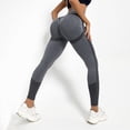 thumbnail image 5 of felwors Seamless Workout Lifting Leggings - Booty Scrunch Gym Leggings for Women (Dark Gray, M), 5 of 9