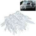 thumbnail image 3 of Wedding Car Flowers,Rose Artificial Flower Wedding Car Decoration Car Door Handle Mirror Decor, 3 of 6