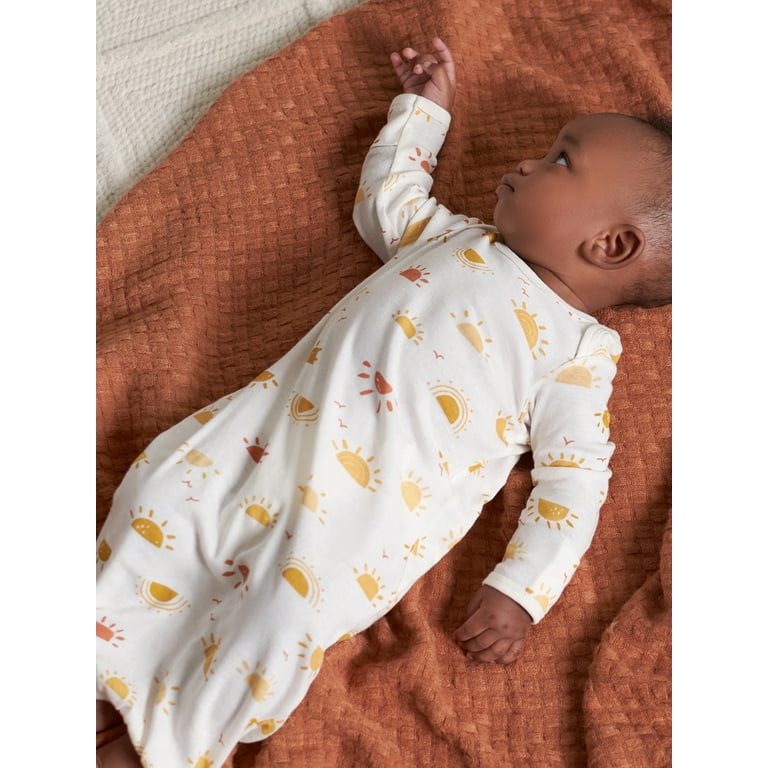 Gerber Baby Boy or Girl Gender Neutral Long Sleeve Gowns 4 Pack Preemie 0 6 Months Walmart
