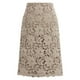 thumbnail image 1 of Gibobby faldas largas de mujer elegantes Flada lisa Lace cabe Ladies Estirado Slimming Womens Lady Alta cintura suave falda suave(Caqui， M), 1 of 2