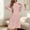 Pink, variant on WMTBSRSW Women's Flannel Nightgown Fuzzy Fleece Long Sleeve Sleep Dress Cozy Plush Warm Winter Crewneck Pajamas Nightdress Solid Loungewear L