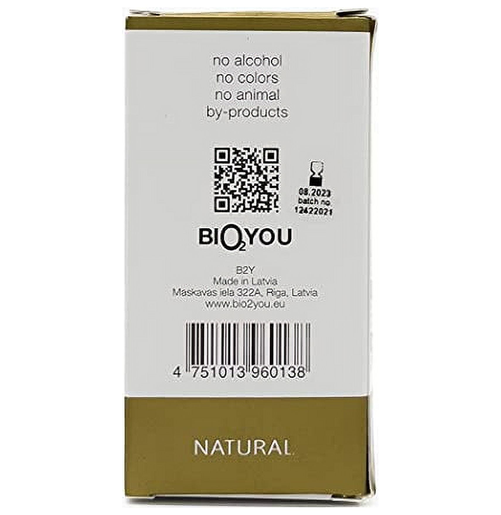 Bio2You, Natural Anti-Ageing Face Serum, Moisturises and Rejuvenates Skin, with Vitamin B and C, 15ml