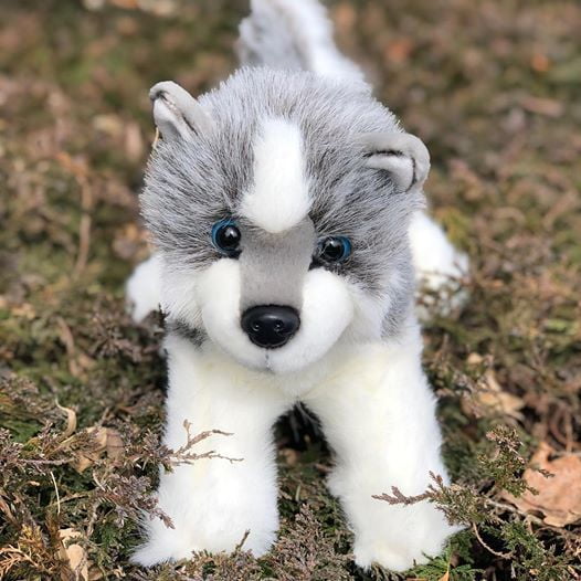 husky stuffed animal walmart