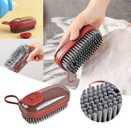 

Pxiakgy cleaning supplies Multifunctional Hydraulic Laundry Brush Shoe Brush Pot Brush Automatic Liquid Filling Brush Household Soft Cleaning Plate Brush Shoe Brush C