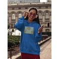 thumbnail image 2 of Obon Bamboo Blind Frame Hoodie Women -Image by Shutterstock, Female XX-Large, 2 of 4