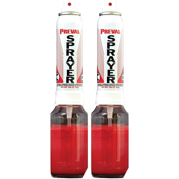 Preval 225 Sprayer 16 oz Convinient Spray Paint, 2 Pack