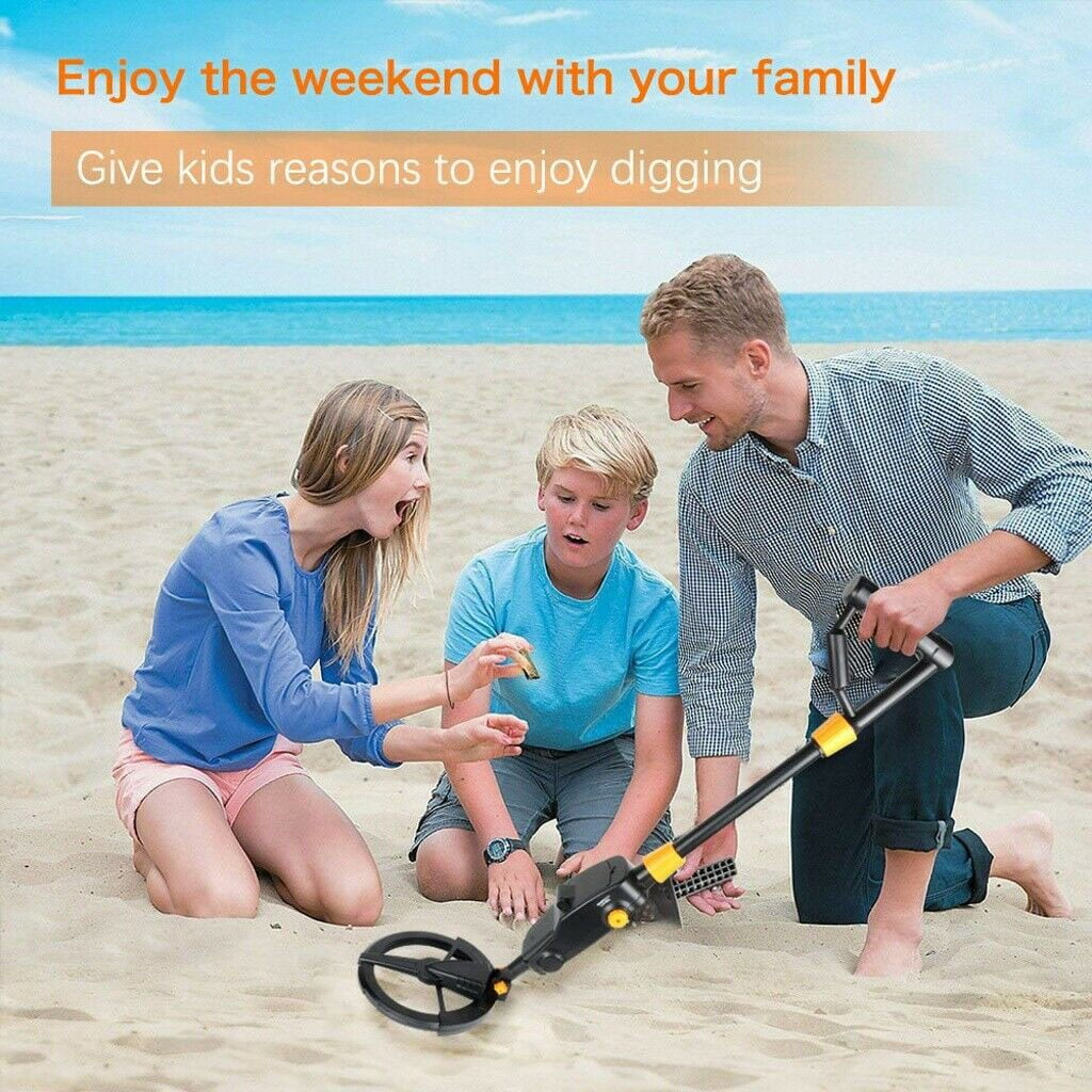 Metal Detector for Kids,Lightweight & Waterproof Gold Kids Metal Detectors for Learning to Use a Metal Detector - Kid's Gold Finder Treasure Hunter, for Children's Toys