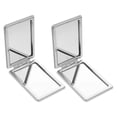 thumbnail image 1 of Portable Cosmetic Mirror Ideal for Travel, with Foldable Design and Stylish Cover, 1 of 5