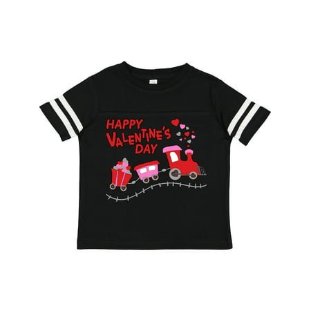 

Inktastic Happy Valentine s Day Choo Choo Train Boys or Girls Toddler T-Shirt