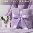 thumbnail image 5 of Birthday Gifts for Women, Lavendar Relaxing Spa Basket with Flannel Blanket 40 oz Tumbler, Get Well Soon Gifts Baskets Mother's Day Giftsfor Her, Mom, Wife, Friends, Purple, 5 of 9