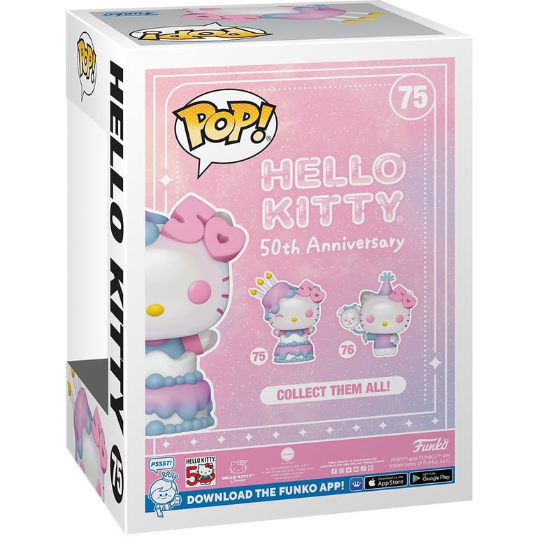 Funko POP! Hello Kitty in Cake Action Figure #75, 3.75 Inch, Pop