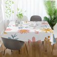 thumbnail image 3 of Yayeee Tablecloths 60" x 90" Rectangle Wrinkle Resistant Party Table Cover, Cartoon Doodles, 3 of 8