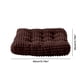 thumbnail image 3 of Cojín de Pana, Relleno de Espuma Viscoelástica Suave, Cómodo Asiento de Suelo, Versátil Cojín de Tatami, Cojín Relajante para Silla, Ideal para Sala de Estar U Oficina, Tamaño 40 X 40 Cm., 3 of 6