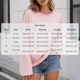 thumbnail image 4 of XUNKUSGA Womens Striped Tops Casual Loose Long Sleeve Crewneck Pullover Top Fashion Drop Shoulder Oversized Tunic Tops Comfortable Soft Fall Sweatshirt for Daily Wear L, 4 of 7