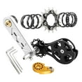 thumbnail image 3 of DYNWAVECA Bike Single Speed Conversion Kit, Chain Tensioners Portable Repairing Easy Installation Speed Converter Single Speed Cassette Silver 16T, 3 of 10