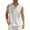 White, variant on Jyeity Mens Tank Top Linen Breathable V-Neck Tank Top, with Pockets Solid Color Loose Tank Tops