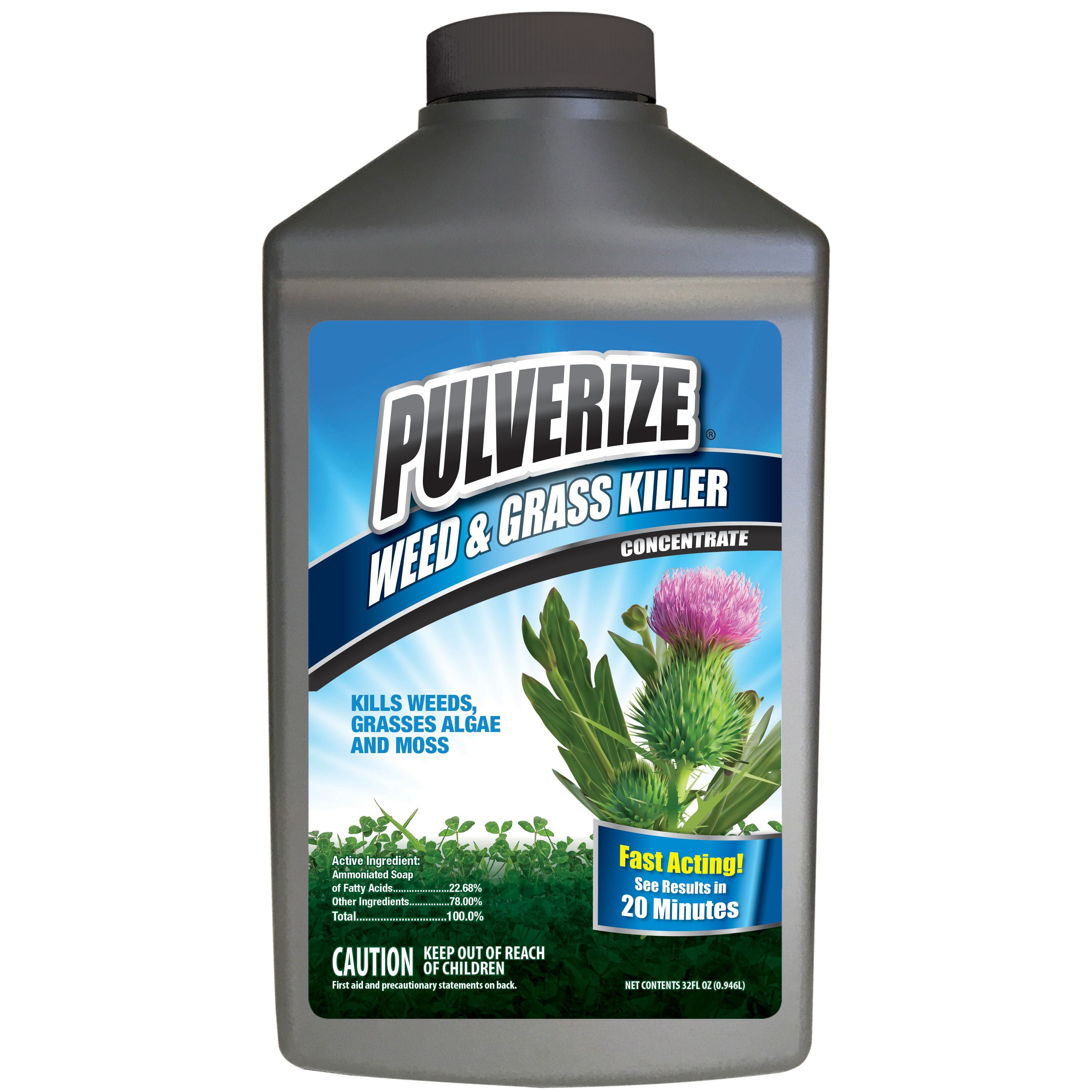Pulverize® Concentrated NonSelective Weed & Grass Killer, 32 oz