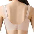 thumbnail image 4 of Sngxgn Women's Wireless T-Shirt Bra, Wirefree T-Shirt Bra(Beige,L), 4 of 9