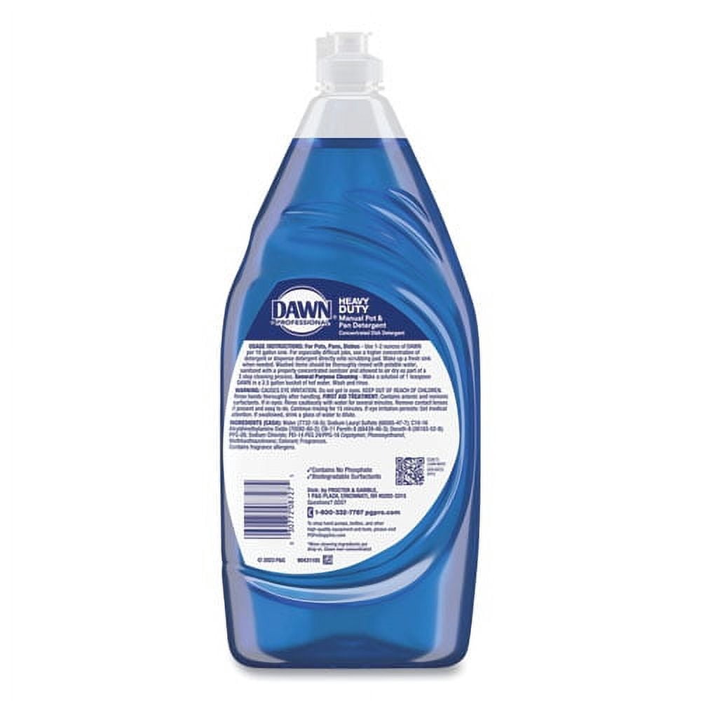 heavy-duty manual pot/pan dish detergent, original scent, 38 oz bottle, 8/carton | Bundle of 2 Cartons