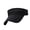 Black, variant on Ventilated Open Top Sun Hat with Adjustable Strap Soft Mesh Hat for Men Women Hiking Camping Beach Activity Wear