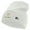 White, variant on US Army Veteran Military Embroidered 8 Inch Knitted Short Beanie - Navy OSFM