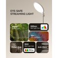 thumbnail image 2 of Ring Light TELESIN 60" con Soporte 6500K 9 Niveles 3 Modos, 2 of 8