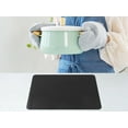thumbnail image 5 of Unique Bargains Set of 6 Silicone Placemats for Kitchen Dining Table Decor Black, 5 of 7