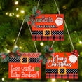 thumbnail image 4 of Inteprter Colgantes de con letras encantadoras Colgante de árbol de Navidad Exquisita decoración de Navidad Adorno colgante colorido Kits de decoración para fiestas Tipo 1 Inteprter HA070253-01B, 4 of 6