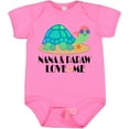 thumbnail image 3 of Inktastic Nana and Papaw Love Me Grandchild Turtle Boys or Girls Baby Bodysuit, 3 of 5