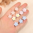 thumbnail image 4 of Unique Bargains 20 Pcs Small Flower Hair Clips Mini Flower Hair Clips for Girls Cute Mini Hairpin Yellow White, 4 of 7
