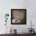 thumbnail image 4 of A Marriage, Mark Twain Poem, Picture Framed Wedding Gift for Bride and Groom, 8619CH, 4 of 8