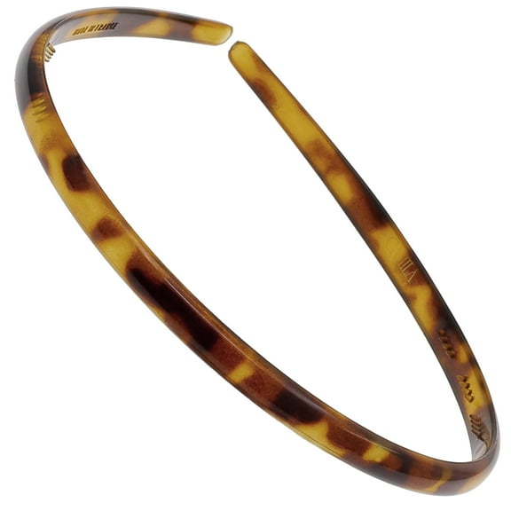 Camila Paris CP1450 French Headband for Women, Strong Hold Grip Women's Hair Band, Very Flexible, No Slip and Durable Styling Girls Hair Accessories, Made in France with Cellulose