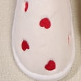 thumbnail image 3 of Punta Cerrada para Mujer Felpa Con Forma Corazón Cómodas Interior, 3 of 8